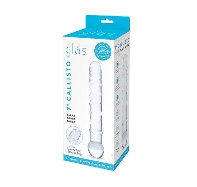 Szklane dildo - Glas Callisto